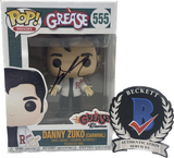 John Travolta Signed Autographed Danny Zuko Grease Funko Pop #555 Beckett COA