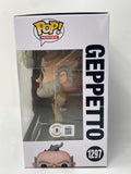 Guillermo Del Toro Signed Autograph Pinnochio Geppetto Funko Pop Beckett COA