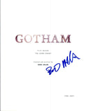 Bruno Heller Signed Autographed GOTHAM Pilot Episode Script COA VD