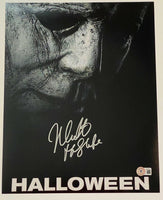 Nick Castle Signed Autographed 11x14 Photo Halloween Michael Myers Beckett COA