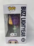Tim Allen Signed Funko Pop Toy Story 4 Buzz Lightyear #523 Autograph Beckett COA