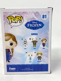 Kristen Bell Signed Funko Pop Frozen Anna #81 Disney Autograph Beckett COA