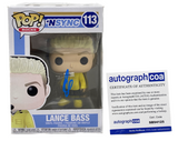 Lance Bass Signed Autograph Nsync Funko Pop Rocks #113 Figure ACOA COA