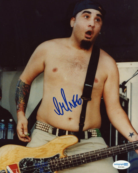 Ian Grushka New Found Glory Signed Autograph 8x10 Photo Bassist ACOA COA