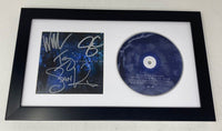 Alice In Chains Signed Black Gives Way To Blue Framed CD Cantrell x4 ACOA COA