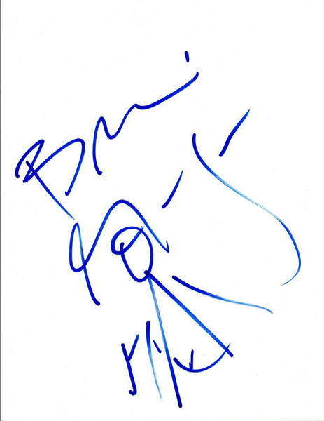 Brian Grazer Signed Autographed Hand Drawn Sketch Film Producer COA VD