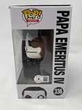 Tobias Forge Ghost Signed Funko Pop Papa Emeritus IV 336 Autograph Beckett COA