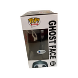 Skeet Ulrich Signed Ghostface Funko Pop Figure Scream Billy Beckett BAS COA