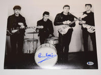 Pete Best Signed Autographed 11x14 Photo THE BEATLES Drummer BAS Beckett COA