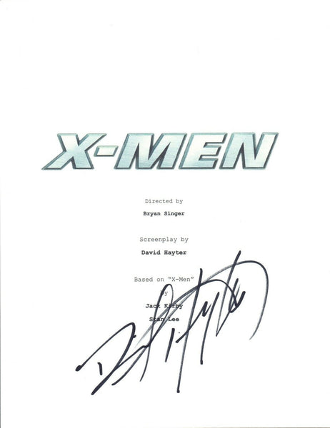 Screenwriter David Hayter Signed Autographed X-MEN Movie Script COA