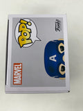 Chris Evans Signed Autograph Funko Pop Captain America Avengers Endgame ACOA COA