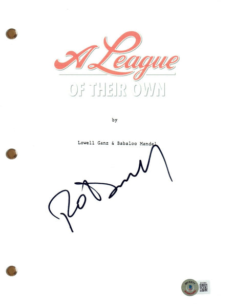 Rosie O'Donnell Signed Autograph A League of Their Own Movie Script Beckett COA