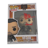 Jeffrey Dean Morgan Signed The Walking Dead Negan Funko Pop #1158 Beckett COA