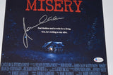 James Caan Signed Autographed Misery 11x17 Movie Poster Photo Horror Beckett COA
