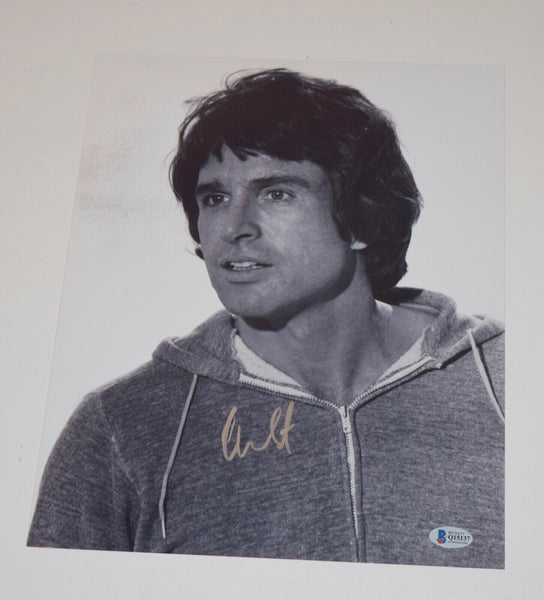 Warren Beatty Signed Autograph 11x14 Photo Dick Tracy Bonnie Clyde Beckett COA