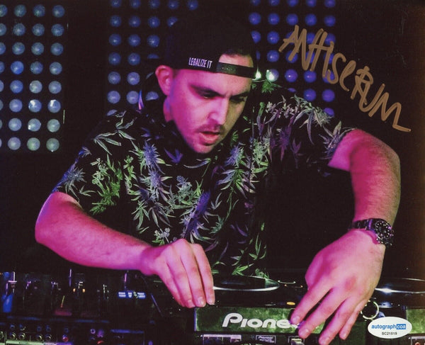 Antiserum Signed Autograph 8x10 Photo Mikey Schumer EDM DJ Trippy ACOA COA