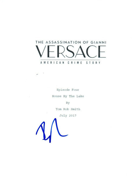 Edgar Ramirez Signed Autographed American Crime Story Versace Ep 4 Script COA
