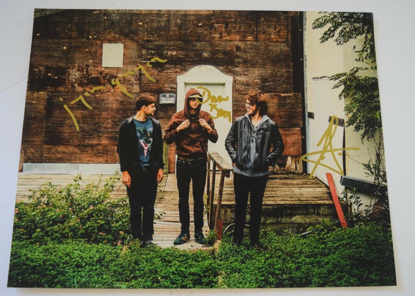 CLOUD NOTHINGS Signed Autographed 11x14 Photo Full Band COA VD