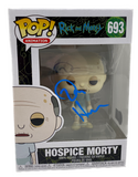 Dan Harmon Signed Rick and Morty Hospice Morty Funko Pop Autograph Beckett COA