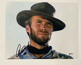 Clint Eastwood Signed The Good, the Bad and the Ugly 11x14 Photo Beckett COA LOA