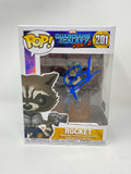 Bradley Cooper Signed Guardians of The Galaxy Rocket Funko Pop Beckett COA
