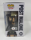 Post Malone Signed Autographed Funko Pop Rocks Figure #254 Beckett COA