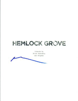 Brian McGreevey Signed Autographed HEMLOCK GROVE Pilot Episode Script COA VD