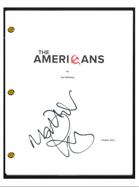 Matthew Rhys Signed Autographed THE AMERICANS Pilot Episode Script COA