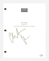 Christian Bale Signed Autographed Public Enemies Movie Script ACOA COA