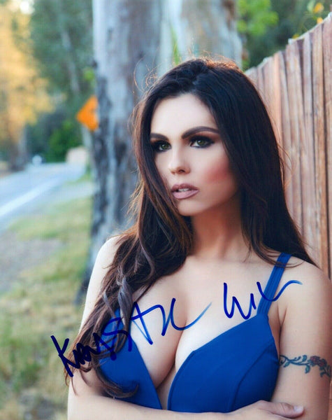 Lexi Wood Signed Autographed 8x10 Photo Playboy Model Actress COA