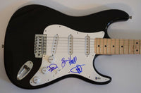 REO SPEEDWAGON Signed Autograph Guitar Kevin Cronin Hall Doughty BAS COA