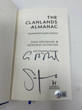 Sam Heughan Graham McTavish Signed Clanlands Almanac Book Outlander Beckett COA