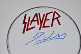 Dave Lombardo Signed Autographed 12" Drumhead SLAYER Drummer Beckett BAS COA
