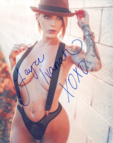 Jayce Ivanah Signed Autographed 8x10 Photo Model COA