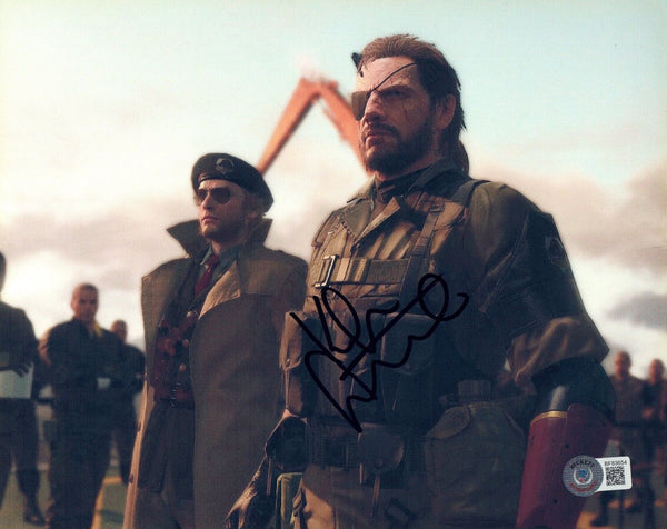 Kiefer Sutherland Signed 8x10 Photo Metal Gear Solid V Snake Beckett COA