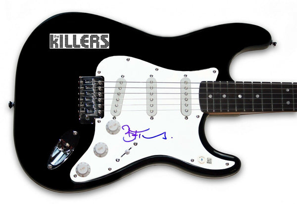 Brandon Flowers Signed Autographed Electric Guitar The Killers Beckett COA