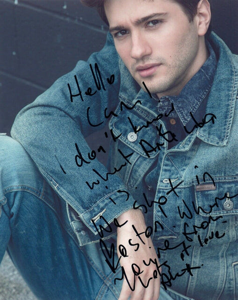 Alex Fitzalan Signed Autographed 8x10 Photo The Society Actor Slender Man COA