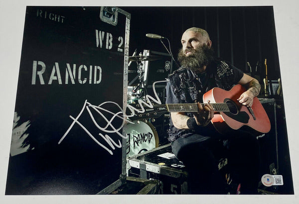 Tim Armstrong Signed Autographed 11x14 Photo Rancid Transplants Beckett COA