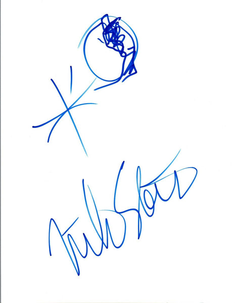 Mike Starr of Dumb and Dumber Signed Autographed Hand Drawn Sketch COA VD