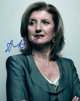 Arianna Huffington Signed Autographed 8x10 Photo The Huffington Post COA AB