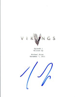 Travis Fimmel Signed Autographed VIKINGS Pilot Episode Script COA VD