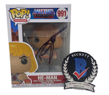 Dolph Lundgren Signed He-Man Funko Pop Masters of the Universe #991 Beckett COA