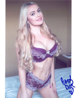 Annah Barnes Anna Doll Signed Autographed 8x10 Photo Model COA