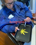 Boston George Jung Signed 12x8" Rolling Tray Blow Movie Smuggler Beckett COA