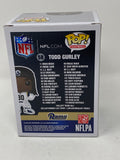Todd Gurley Signed Autograph Funko Pop Figure Los Angeles Rams #58 Beckett COA