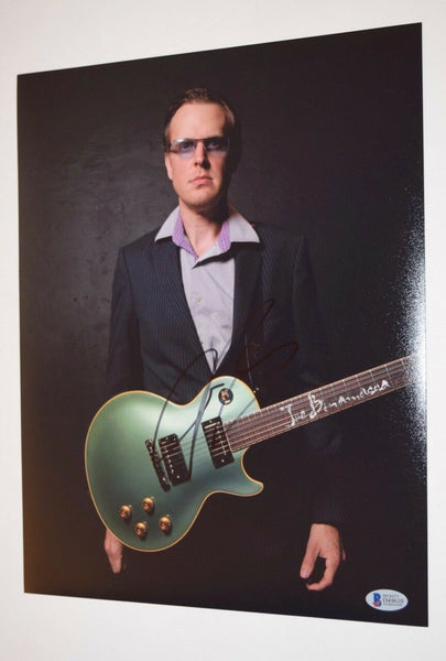 Joe Bonamassa Signed Autograph 11x14 Photo Blues Rock Guitarist BAS Beckett COA