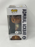 Tim Rose Signed Admiral Ackbar Funko Pop Star Wars It's A Trap Beckett COA