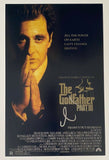 Al Pacino Signed Autograph 11X17 THE GODFATHER PART III 3 Movie Poster Photo COA