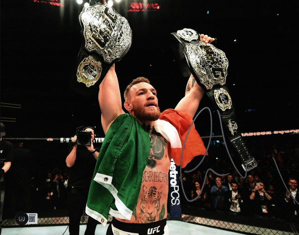 Conor McGregor Signed Autographed 11x14 Photo UFC MMA The Notorious Beckett COA