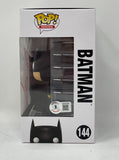 Christian Bale Signed Autographed Batman Funko Pop #144 Dark Knight Beckett COA